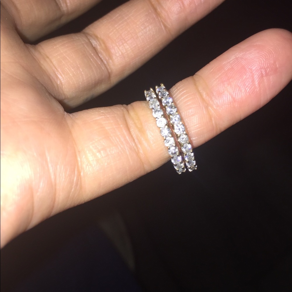 1 Carat 10k Diamond hoops